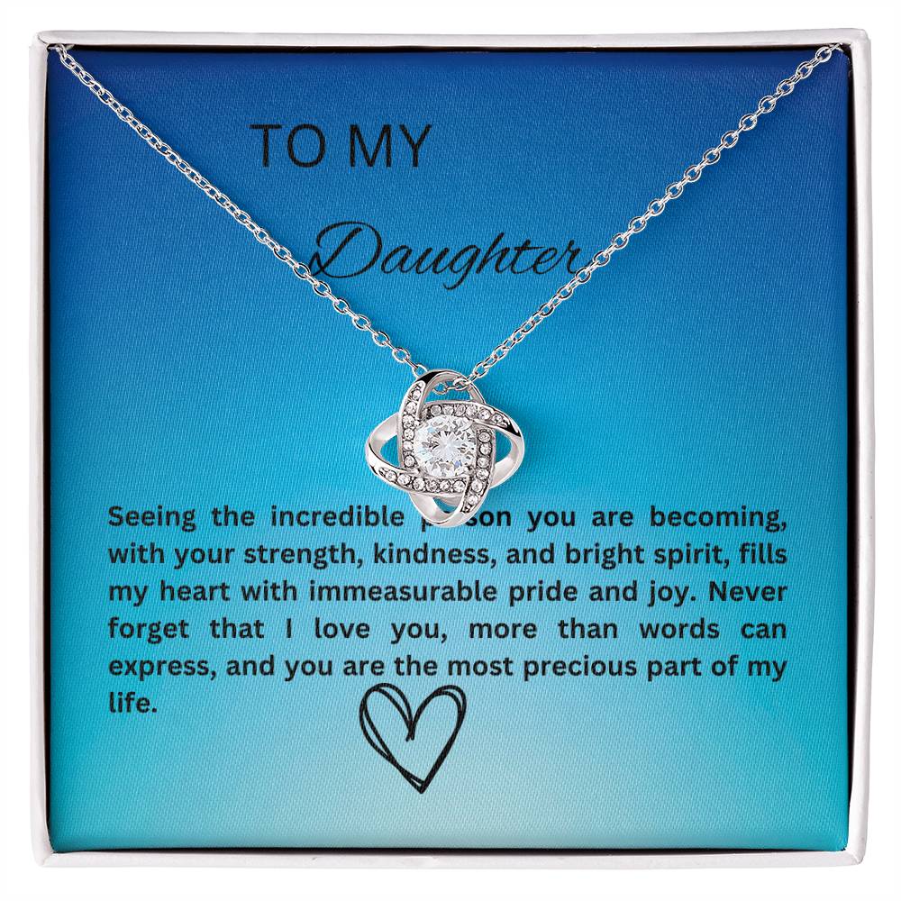 To  Daughter Love Necklace