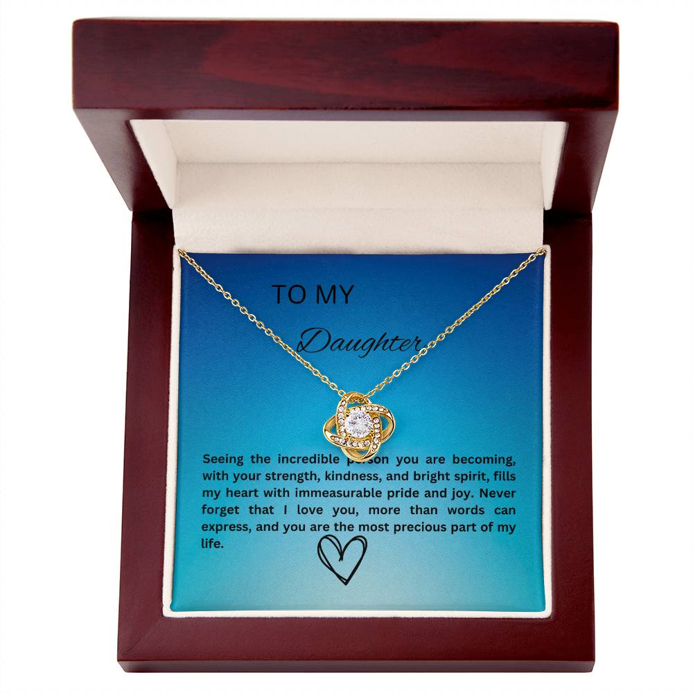 To  Daughter Love Necklace