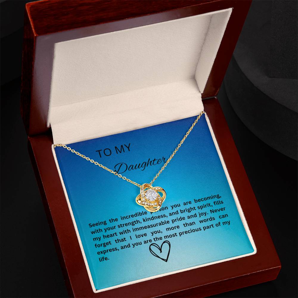 To  Daughter Love Necklace