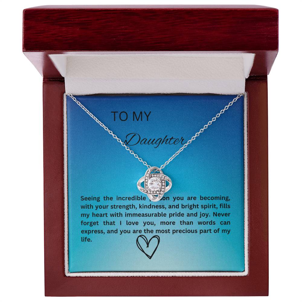 To  Daughter Love Necklace